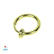 Netikras auskaras Gold Ring; 1 vnt