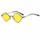 Akiniai nuo saulės Rhombus Black Yellow