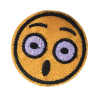 Antsiuvas medžiaginis Smile 05; 4.9cm