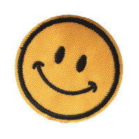 Antsiuvas medžiaginis Smile 07; 4.9cm