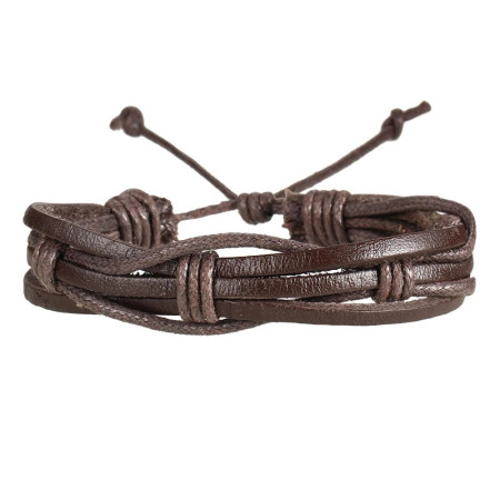 Apyrankė Brade Brown 7017; universalaus dydžio Apyrankė Brade Brown 7017; universalaus dydžio