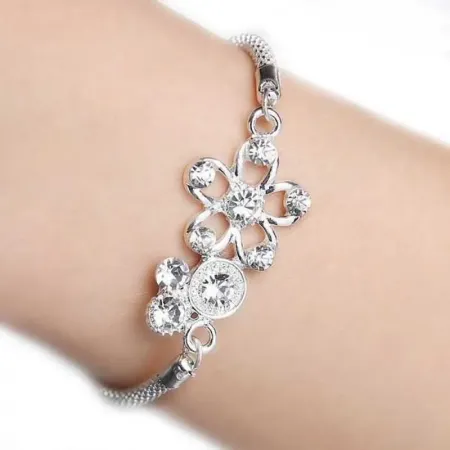 Apyrankė Shine Flowers; 19-24cm