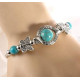 Apyrankė Drugelis Turquoise; 19-24cm