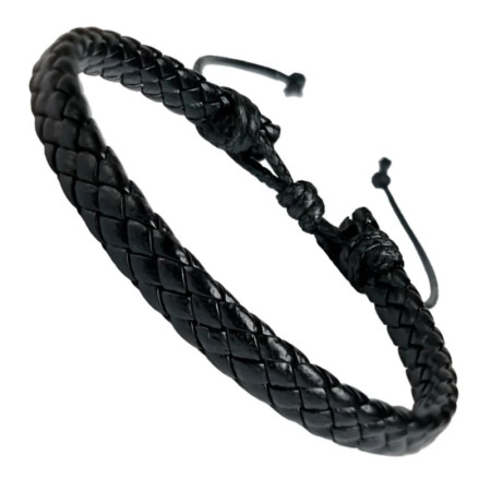 Apyrankė Brade Mini Black; universalaus dydžio Apyrankė Brade Mini Black; universalaus dydžio