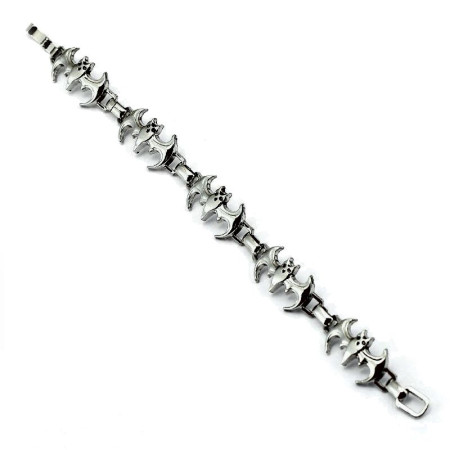 Apyrankė Shine Bat Flock silver; 19cm Apyrankė Shine Bat Flock silver; 19cm