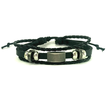 Apyrankė Brade Black 3304; universalaus dydžio Apyrankė Brade Black 3304; universalaus dydžio