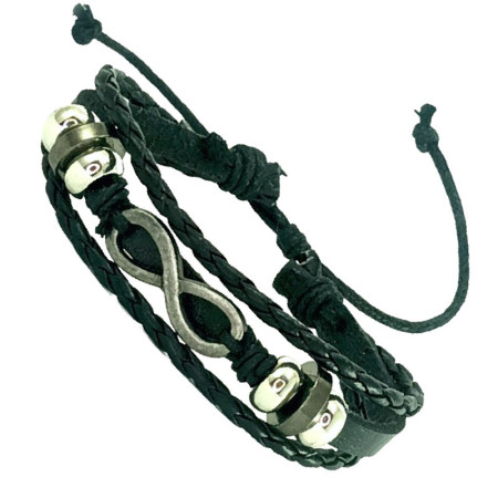 Apyrankė Brade Black 3305; universalaus dydžio Apyrankė Brade Black 3305; universalaus dydžio