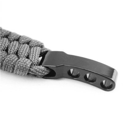 Apyrankė pintos virvės Paracord Blue; 21-23cm Apyrankė pintos virvės Paracord Blue; 21-23cm