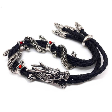 Apyrankė Dragon Diamond Red; universalaus dydžio Apyrankė Dragon Diamond Red; universalaus dydžio