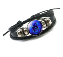 Apyrankė zodiako ženklas Liūtas Leo Glow; universalaus dydžio