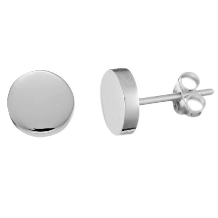 Auskarai Moon Silver 2vnt; 6mm, 10mm Auskarai Moon Silver 2vnt; 6mm, 10mm