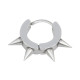 Auskaras Steel Punk Silver; 1vnt