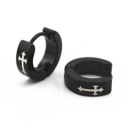 Auskarai Street Cross; 2vnt Auskarai Street Cross; 2vnt