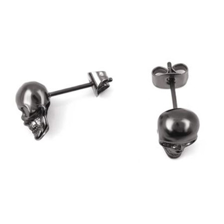 Auskarai Black Skull; 2vnt Auskarai Black Skull; 2vnt