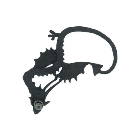 Auskaras Drakonas juodas 108; 1vnt Auskaras Drakonas juodas 108; 1vnt