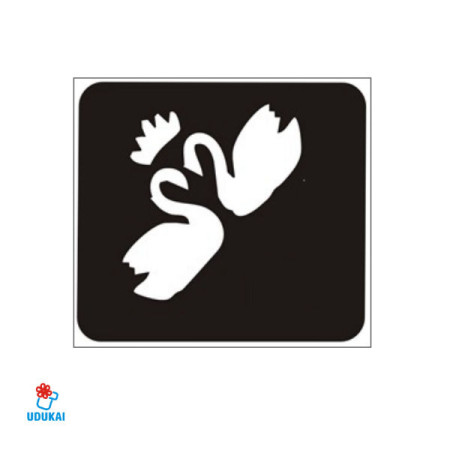 Trafaretas Tattoo 65401; 6x5cm Trafaretas Tattoo 65401; 6x5cm