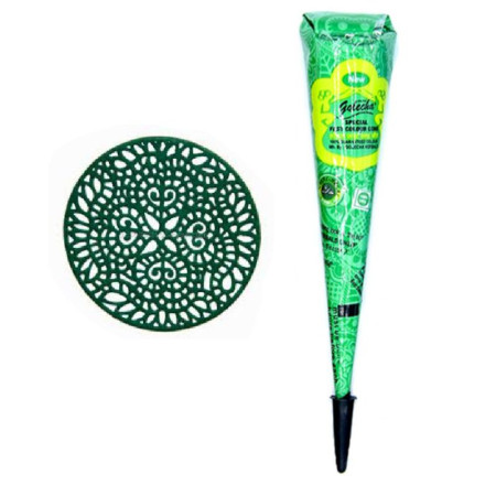 Chna dažai Golecha žalios spalvos; 25g Chna dažai Golecha žalios spalvos; 25g