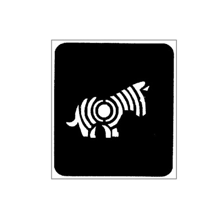 Trafaretas Tattoo 76005; 6x7cm Trafaretas Tattoo 76005; 6x7cm