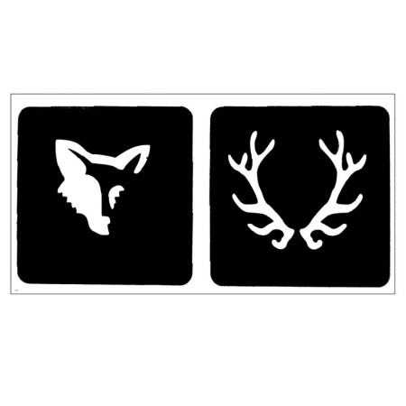 Trafaretas Tattoo 94022; 9x4cm Trafaretas Tattoo 94022; 9x4cm