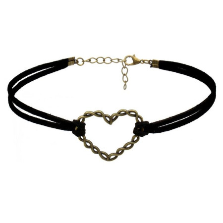 Kaklo juostelė Choker 3314; 2x2mm Kaklo juostelė Choker 3314; 2x2mm