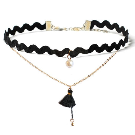 Kaklo juostelė Choker 3325; 1cm Kaklo juostelė Choker 3325; 1cm