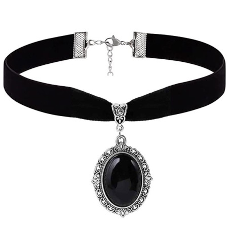Kaklo juostelė Gothic Silver 036; 2cm Kaklo juostelė Gothic Silver 036; 2cm