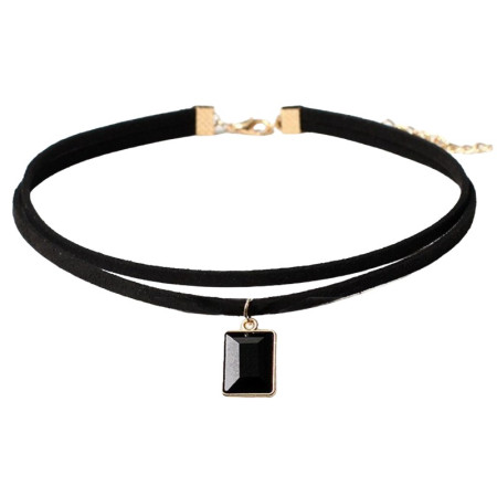 Kaklo juostelė Choker 8223; 2x0.4cm Kaklo juostelė Choker 8223; 2x0.4cm