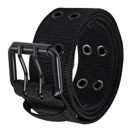 Diržas medžiaginis Person Black Buckle; 120cm