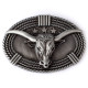 Sagtis diržui Silver Bull; 9.2x6.2cm