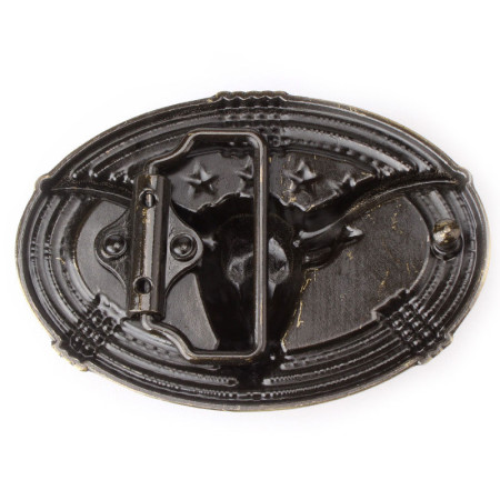 Sagtis diržui Silver Bull; 9.2x6.2cm Sagtis diržui Silver Bull; 9.2x6.2cm