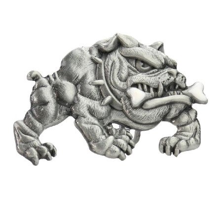 Sagtis diržui Bulldog; 8.5x5.5cm Sagtis diržui Bulldog; 8.5x5.5cm