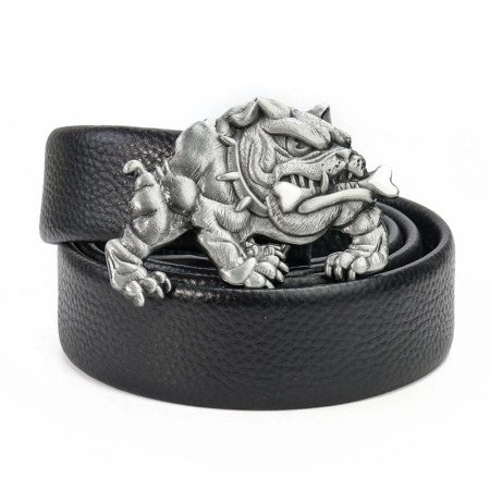 Sagtis diržui Bulldog; 8.5x5.5cm Sagtis diržui Bulldog; 8.5x5.5cm