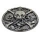 Sagtis diržui Skull and Snakes; 8x6.2cm