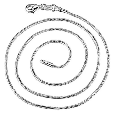 Grandinėlė sidabruota Aime 441; 45cm Grandinėlė sidabruota Aime 441; 45cm