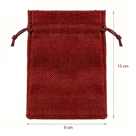 Maišelis medžiaginis Red Bag; 9x13cm Maišelis medžiaginis Red Bag; 9x13cm