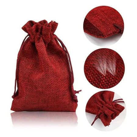 Maišelis medžiaginis Red Bag; 9x13cm Maišelis medžiaginis Red Bag; 9x13cm