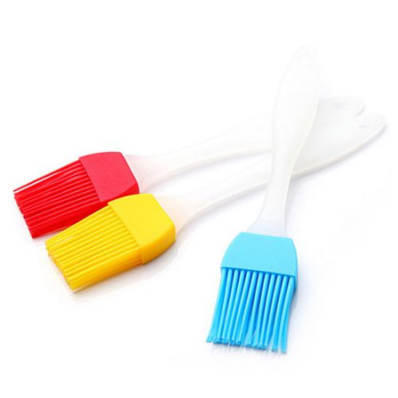 Silikoninis teptukas aliejui, kepiniams; 17cm Silikoninis teptukas aliejui, kepiniams; 17cm
