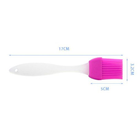 Silikoninis teptukas aliejui, kepiniams; 17cm Silikoninis teptukas aliejui, kepiniams; 17cm