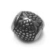 Karoliukas akrilinis Silver B2661; 4.5/11mm