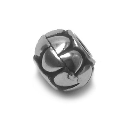 Karoliukas akrilinis Silver B2664; 4.5/11mm Karoliukas akrilinis Silver B2664; 4.5/11mm