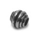 Karoliukas akrilinis Silver B2665; 4.5/11mm