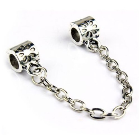 Karoliukai su grandinėlė G1004; 4.5/7mm Karoliukai su grandinėlė G1004; 4.5/7mm