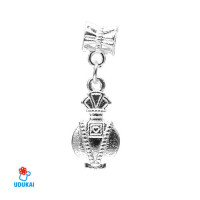 Karoliukas metalinis su pakabuku Kvepalai 2059; 4.5/20x10mm