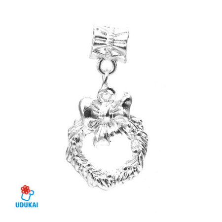 Karoliukas metalinis Vainykas 2071; 4.5/20x16mm