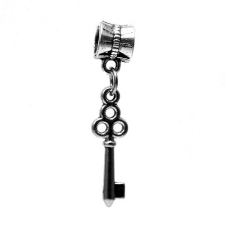 Karoliukas metalinis Raktas 8004; 4.5/22x7mm Karoliukas metalinis Raktas 8004; 4.5/22x7mm