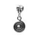 Karoliukas su pakabuku Sraigė 8008; 4.5/17x13mm