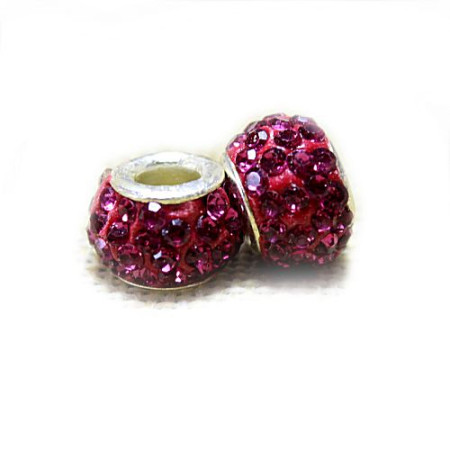 Karoliukas Colour Kristal R su raudonais kristalais; 5/13mm Karoliukas Colour Kristal R su raudonais kristalais; 5/13mm