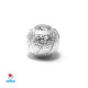 Karoliukas metalinis sidabruotas Tunelis 03148; 4.8/10mm