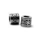 Karoliukas metalinis Tunelis 03327; 4.5/7x7mm