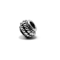 Karoliukas metalinis Tunelis 12294; 4.5/9x7mm